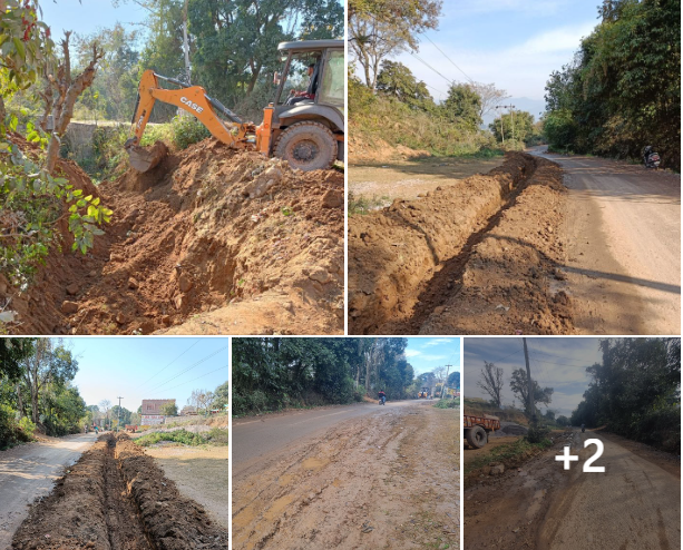 After receiving complaints from Sunil Bhadwal and Avinash vaid from Bhaddu  about the Bad condition of a small stretch on #Bhaddu road near #Dadwara. I directed the concerned PWD department to take up the issue on priority as it was leading to accidents.