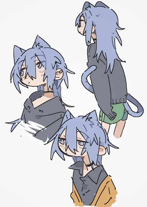 輪郭、まん丸にしてしまうとめちゃ楽…… 
