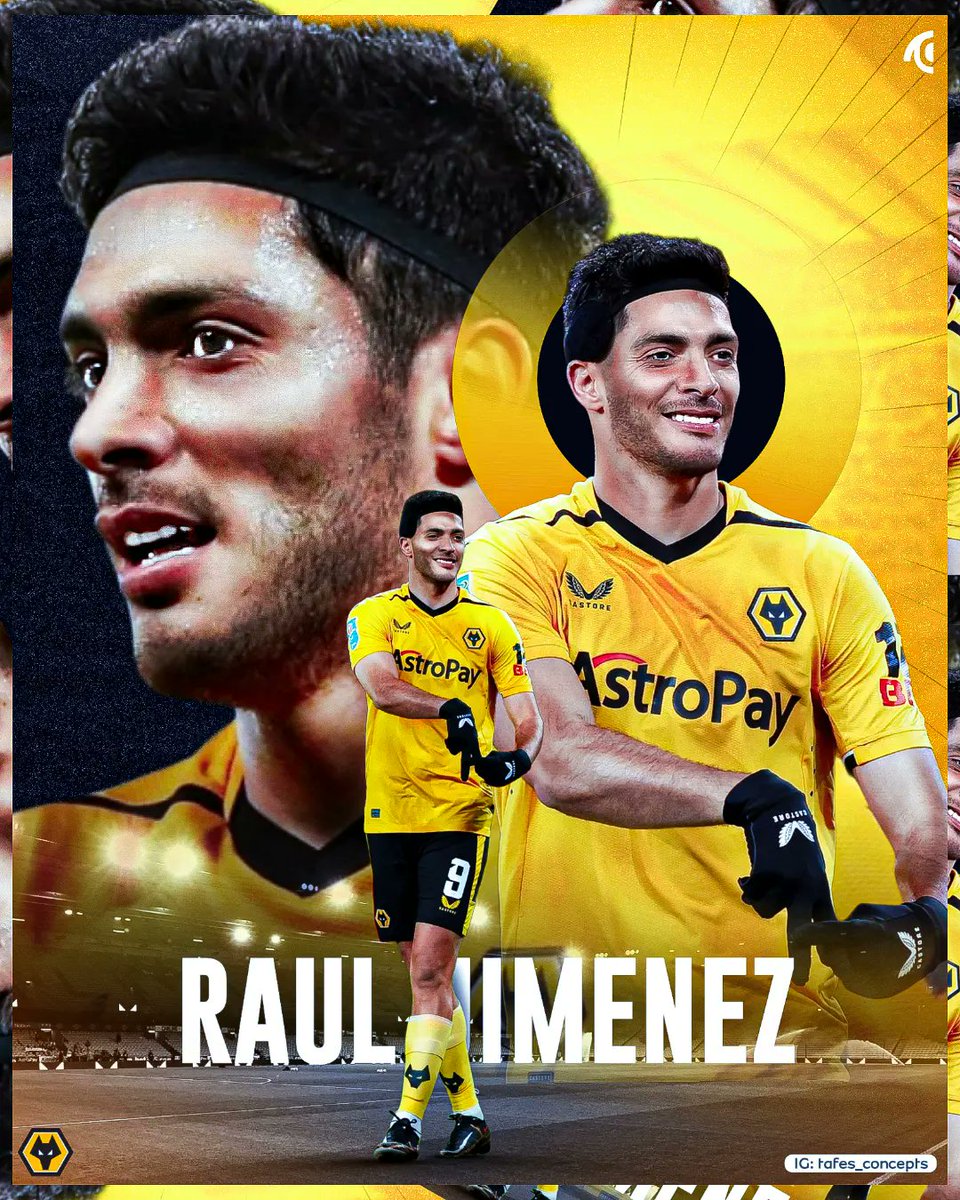 Raul Jimenez🐺🟡⚫ || Wolves . TAFE'S CONCEPTS 🎨 (16/20) . #wolves #EPL #caresults #Brazil #twitchstreamer #smsports