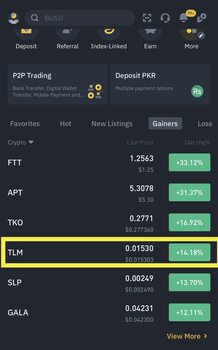 $TLM TP 2 achieved booked 20% Profit.

#binance  #btc #eth #Crypto