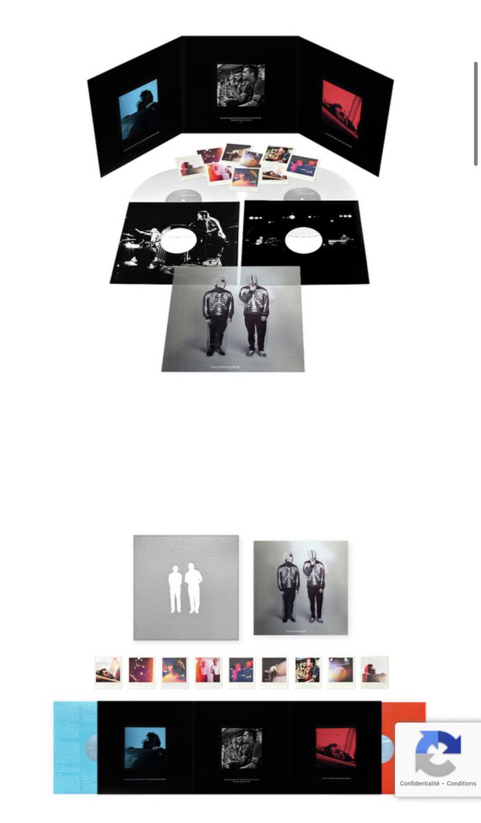 A cette occasion, ils ont ressorti Vessel en vinyle édition collector 2LP, il semble en rester quelques exemplaire sur le site français (mais attention au prix..) twentyonepilots.warnerartists.net/fr/twenty-one-…