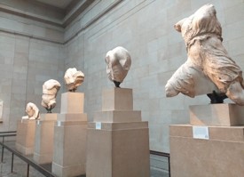 teresay3000's tweet photo. West Pediment Parthenon sculptures at the British Museum almost unrecognisable today channelled the forces of the setting sun. A symbol of the power that lays in channelling the "B-side" of life. 

#antiquity #history #psychology #selfhelp #britishmuseum #london #ancientgreece https://t.co/YALoC3VWA7