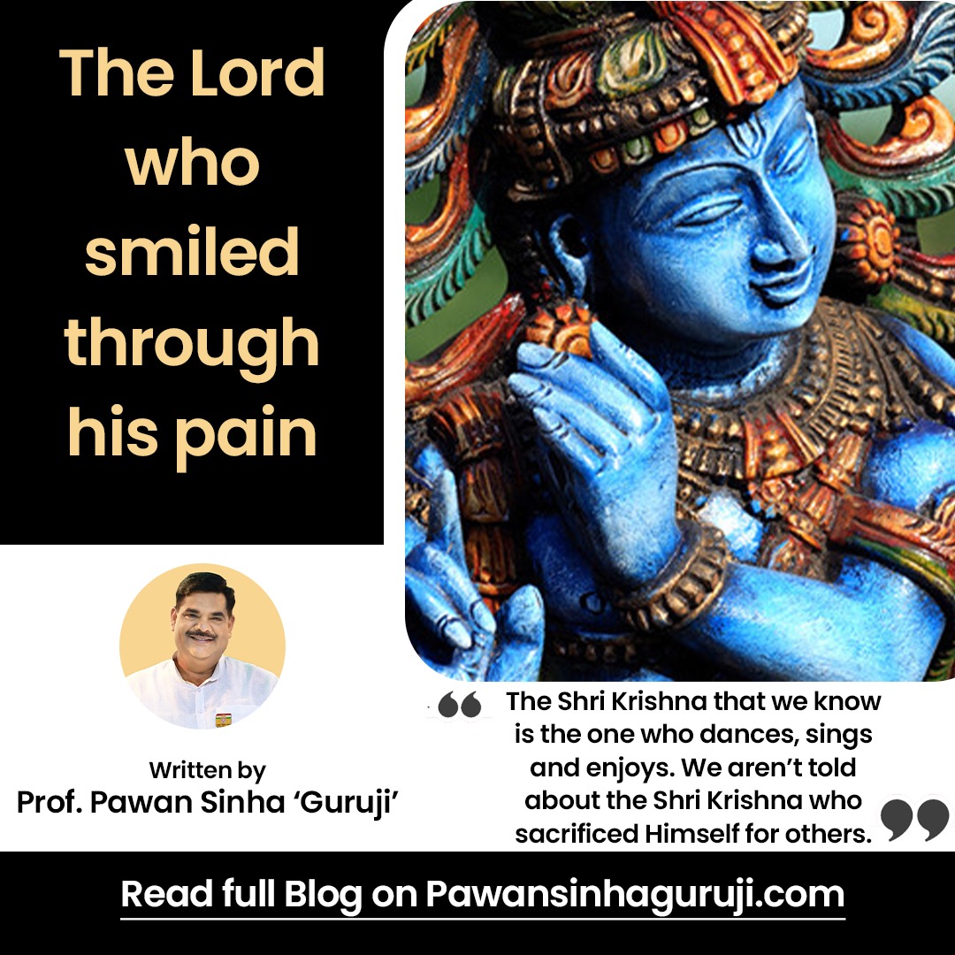 Vipulsi71727015's tweet image. #3
*Prof. Pawan Sinha &apos;Guruji&apos; Blogs*
#Pawan #Blogs #Tuesdayblogs #Krishna #Shrikrishna  

*The Lord who smiled through his pain*
*To read click the link below -* pawansinhaguruji.com/post/the-lord-…