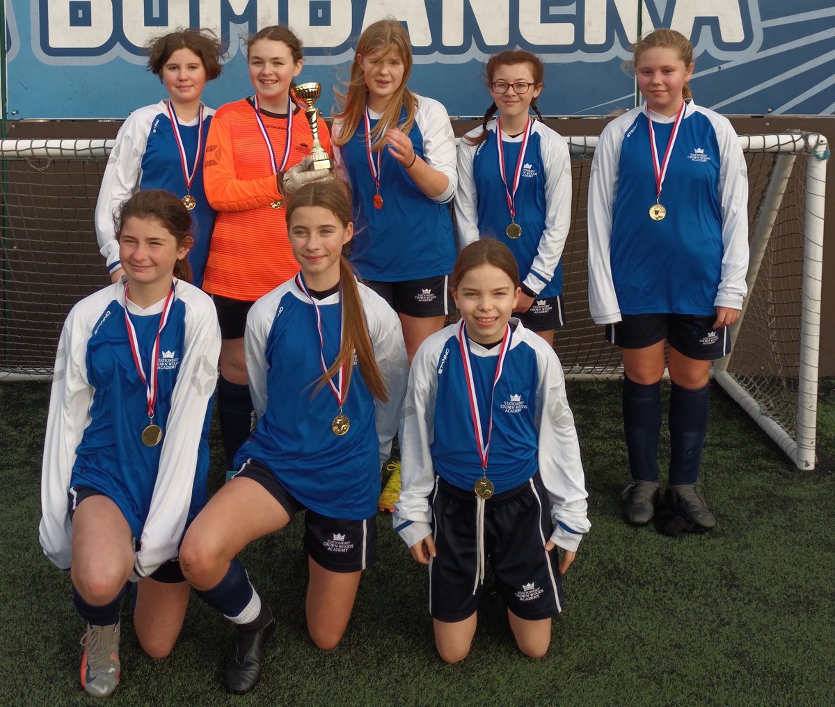 SCWA junior girls triumphant in the LAT 5 A Side football tournament held at The Leigh Academy Dartford. The final saw a close match against Hundred of Hoo with SCWA winning 4-3. Well done to the SCWA squad and all the LAT students that participated.