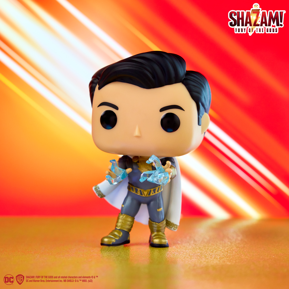 Say the word to transform your collection! Shazam!™ Fury of the Gods collectibles are joining forces to save the world: bit.ly/ShazamFunkoCol…