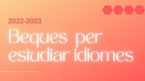 📢Nou termini de la convocatòria de beques per estudiar idiomes per a:
🟢estudiants no matriculats a la UAB el curs 2021-2022.
🟣estudiants de la UAB (beques pendents d’assignar del primer període).
👉Cursos d'anglès, francès, alemany i italià.
🔗ja.cat/NeF3m