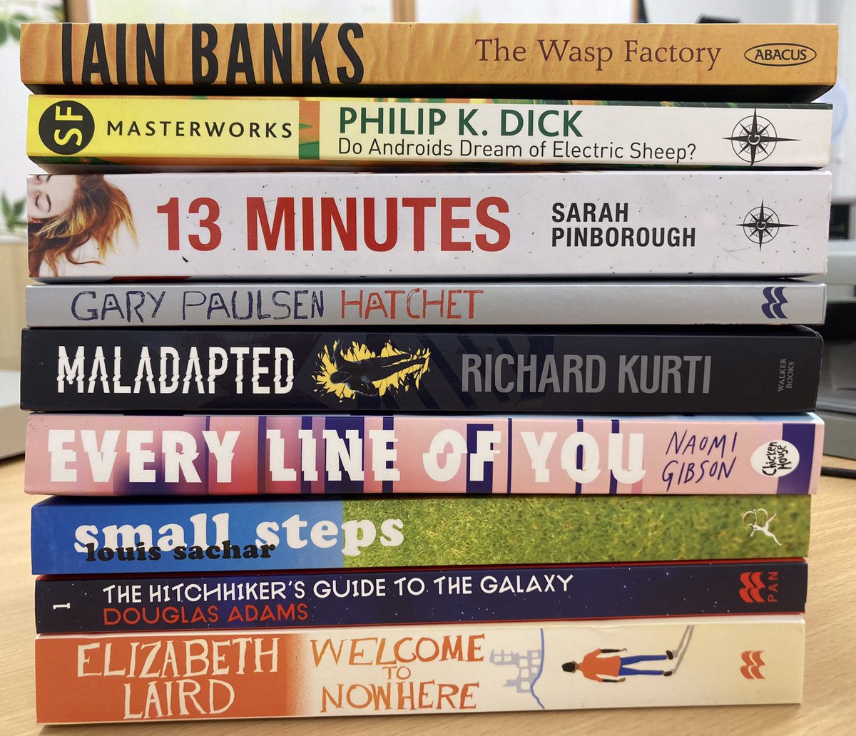 LaisterdykeLA's tweet photo. Nine lucky students will be receiving these books today for reading so well to our visitors. We had students in Year 7, 8 and 9 who volunteered to read aloud to each of our visitors.

#WeAreStar #WeAreLaisterdyke #ReadAloud https://t.co/NUWjNNkamC