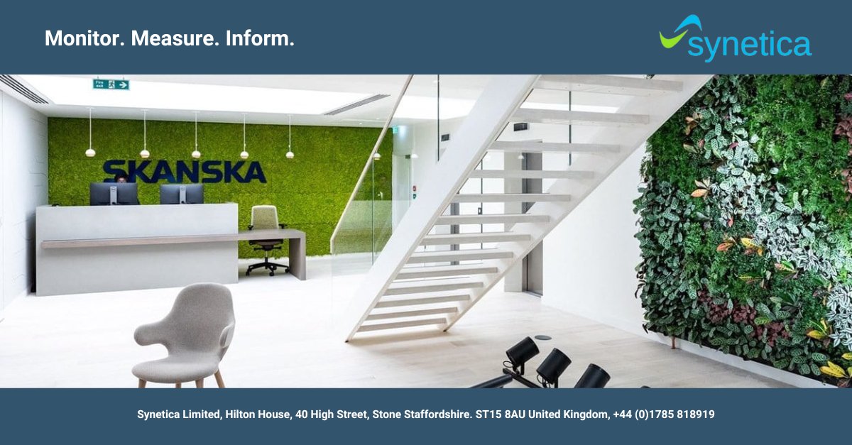 SyneticaLimited's tweet photo. Our latest case study, on the development of Skanska’s UK headquarters at 51 Moorgate, London, is now available to read on our website.
https://t.co/wTl2UFAPoN
#Synetica #Skanska #airqualitymonitoring #AirQualityIndex #WELLBuildingStandard #energymonitoring #LoRaWAN #IoT https://t.co/0IXy8vjyml