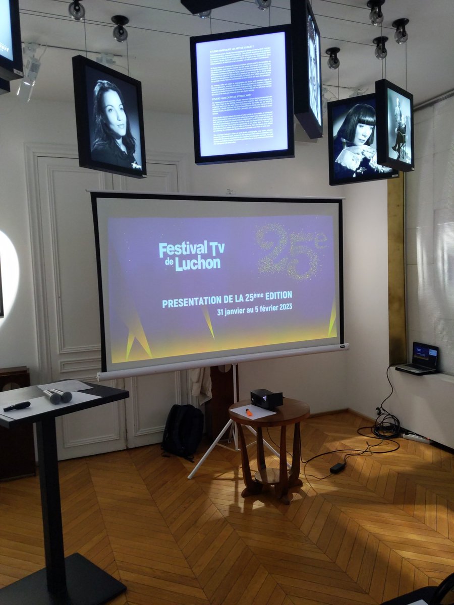 Conférence de Presse #festivalTVLuchon