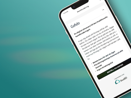 sakochliv's tweet photo. Gofido erbjuder hemförsäkring genom nytt samarbete med BudID - https://t.co/curvPUo1iy https://t.co/QGTmbk7gvc