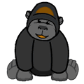 kinz_bot's tweet image. Silverback Gorilla (August 2008)