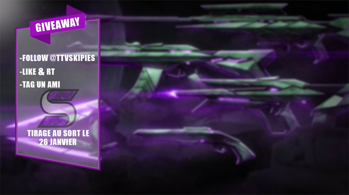 🎁 GIVEAWAY 🎁

1er give away de la chaine : 

Faites vous plaiz' 
On vous offre le prochain pack de skin complet 🫡

Like💜
RT🔄
Tag un pote à toi 🕴️

#Giveaway #VALORANT
