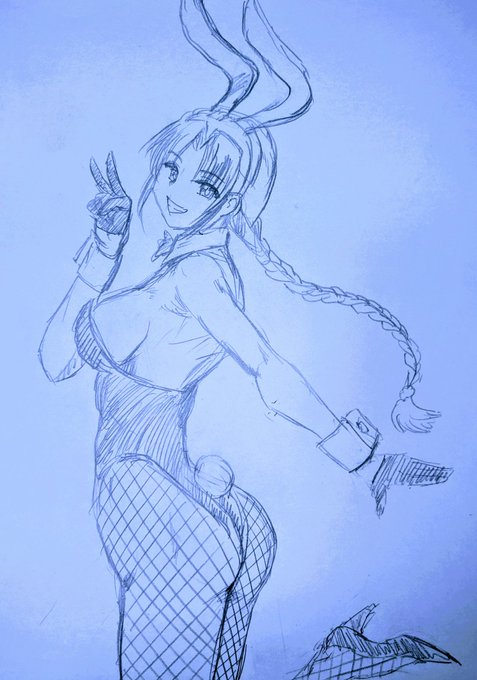 元気なバニーさんも好きです。

#バニーガール 