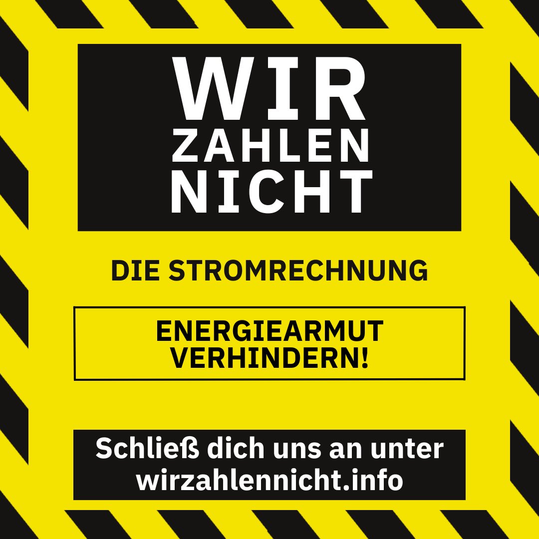 Wir Zahlen Nicht tweet media