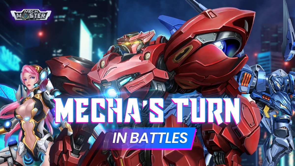 📕 MECHA’S TURN IN BATTLES 📌

🔹 What are Mechas able to do in each turn?
1️⃣ A movable action
2️⃣ An ability actions

!!DOWNLOAD MECH MASTER NOW!!
download.mechmaster.io/jobs/Mech+Mast…

Read more at: t.me/MechMaster_ANN…

 $MECH #GameFi #NFT