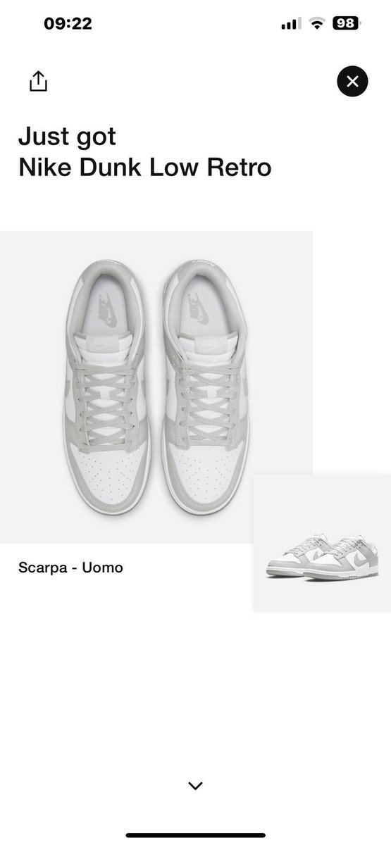 LopyRm's tweet photo. Dunk Grey Fog x 5
Dunk Next Nature White Mint x 1
Thank you fam!
@easycopeu
@OceanSnkrs
@LazyMails
@PorterProxies https://t.co/GS9GvSu1Fw