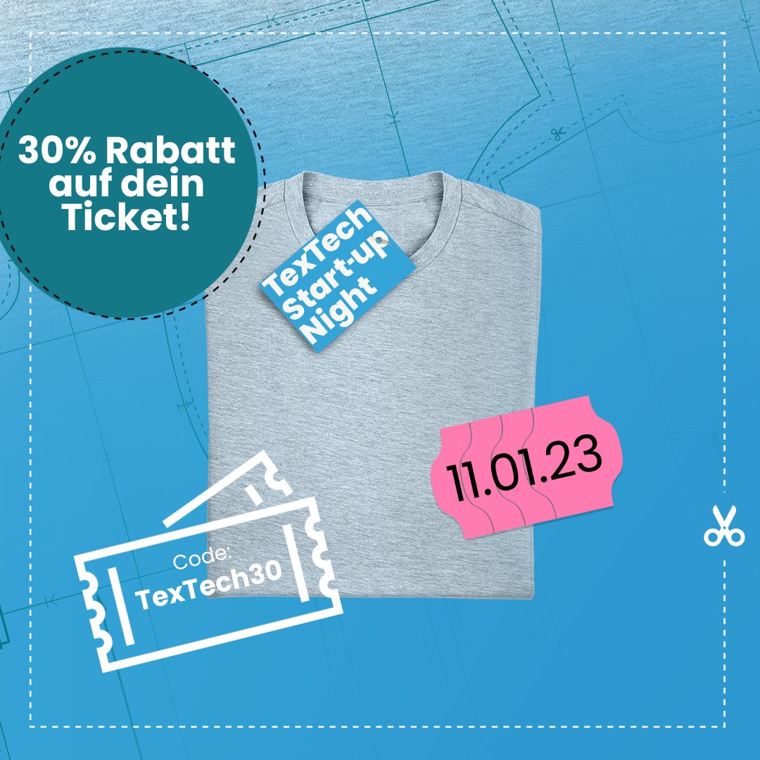 digihub_de's tweet photo. LAST CHANCE‼️
Morgen ist es soweit: Die diesjährige TexTech findet in der Textilakademie Mönchengladbach statt.
Sicher dir jetzt ein Last-Minute Ticket: https://t.co/kJ8G72VTP3
PS: Mit dem Code “TexTech30” sparst du ganze 30 %💸
#DWNRW https://t.co/JlKKZHUcLJ