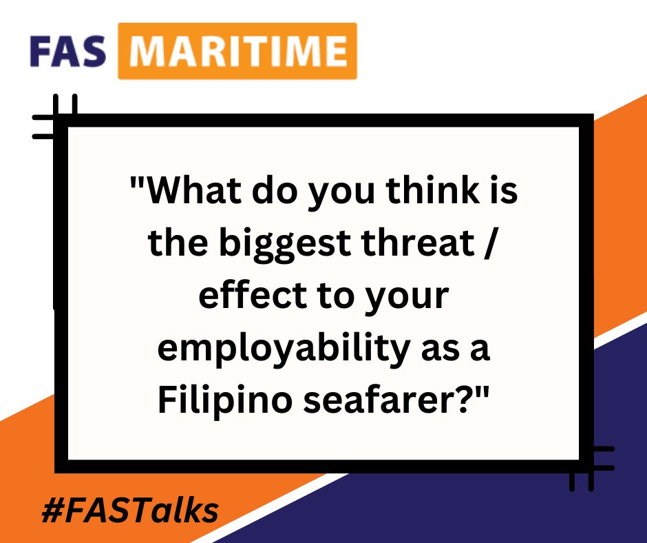 What you think counts!

#FASTalks by FAS Maritime
#FASMaritime #MaritimeStoriesToldBetter
