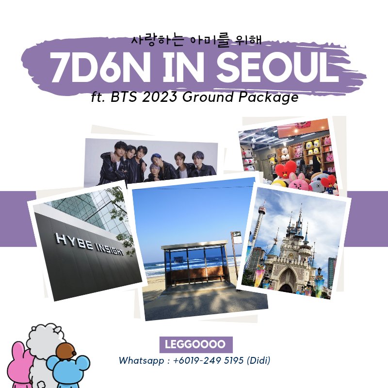didiphantomhive's tweet photo. Hi guys! I'm planning to bring yall for a tour to Japan and Korea this 2023 and korang boleh pilih tarikh sendiri as this is a ground package! Ada pakej for ARMY too! 💜

Please help RT &amp; share to your friends 🥺 https://t.co/B9DGrH1jAt