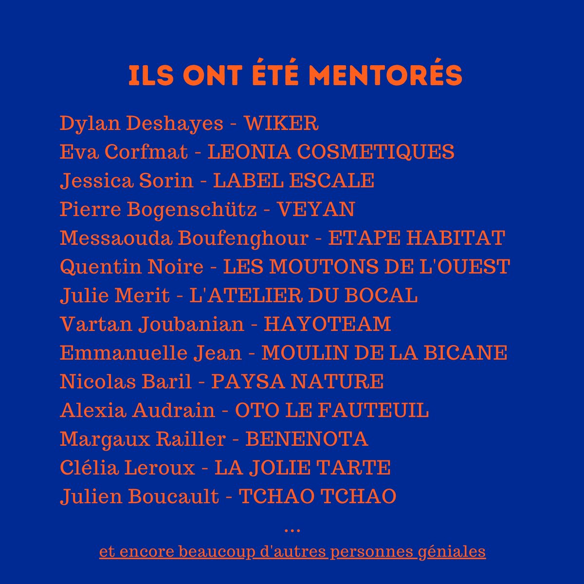 ReussiteCap's tweet photo. Candidatures #CONCOURS #mentorat d'#entrepreneurs  2023 sont ouvertes :
https://t.co/dWSMdybIW9 

Porteur-euses de projet, on vous attend !
Donner un coup d'accélérateur à votre #entreprise et rejoignez un #réseau de #dirigeants / #mentors 

#startup #créationentreprise https://t.co/kXwwWHwwQY
