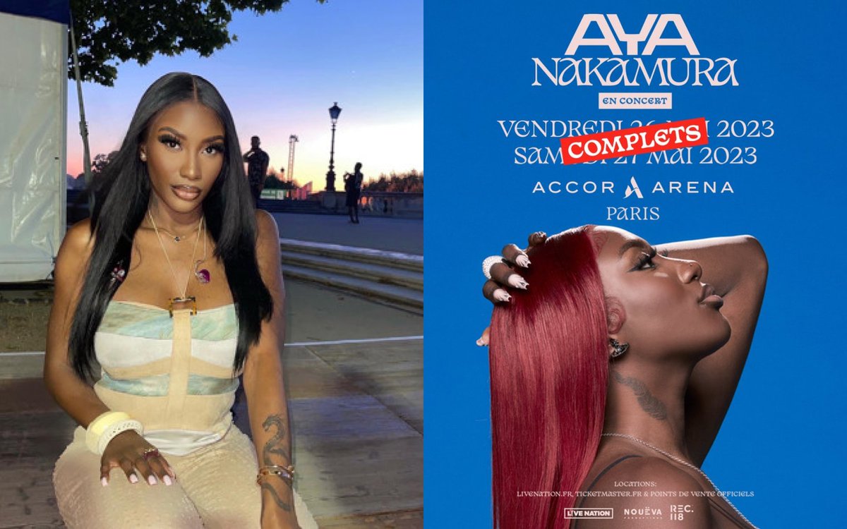Aya Nakamura remplit deux concerts à Bercy en seulement 3 heures

👉 gentsu.fr/rap-fr/news/ay…