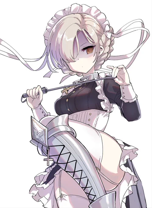昔に描いたシェフィールドです。#アズールレーン 