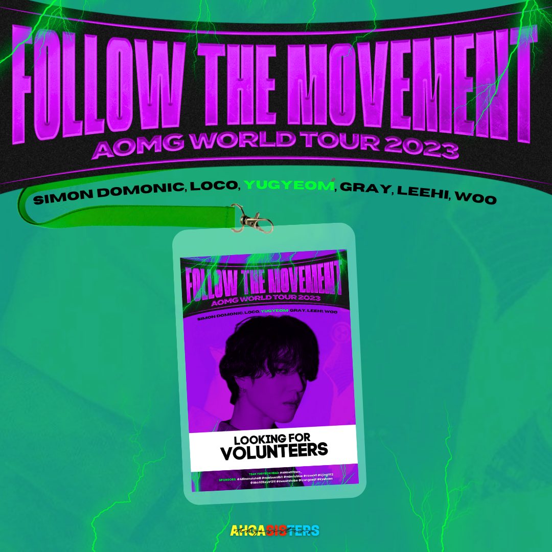 AHGASISters_'s tweet photo. [FOLLOW THE MOVEMENT IN MANILA: Team Yugyeom Fan Project] 

Looking for VOLUNTEERS to distribute the hand banners and green lights 💚🐥

• BALCONY - 2 Tix Holders
• LOGE - 2 Tix Holders 
• FLOOR B - 1 Tix Holder
• FLOOR A - 1 Tix Holder

DM US IF INTERESTED
#AOMGinMANILA https://t.co/9qpLsEPRbE