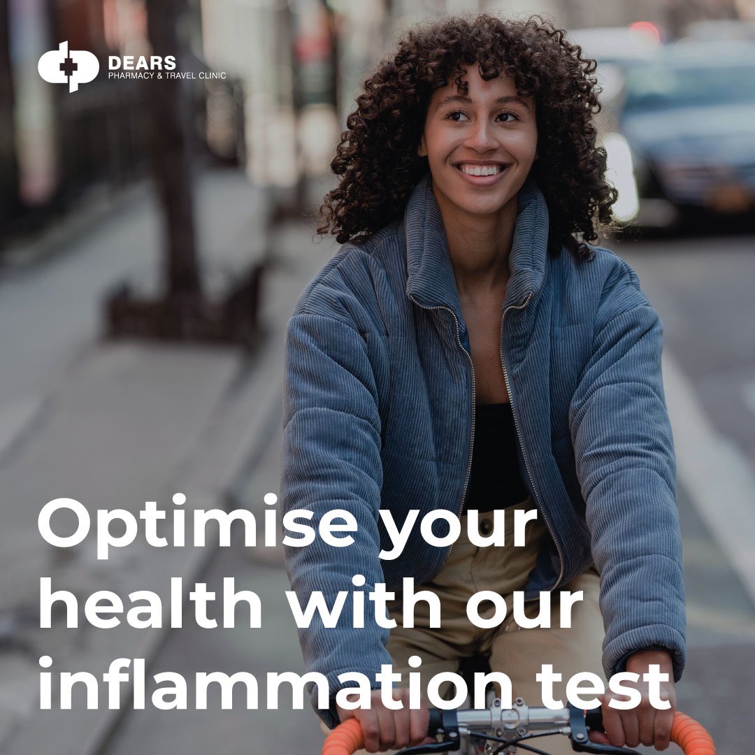 Check the status of inflammation with our simple test. Learn more and book at dearspharmacy.co.uk/inflammation-c…  #inflammation #crp #crptesting #edinburgh #fife #glasgow