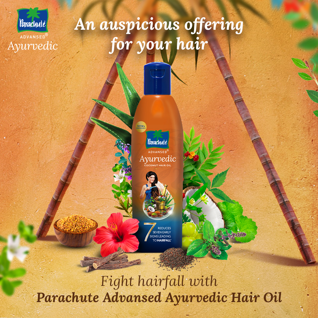 Parachute Ayurvedic Hair Oil