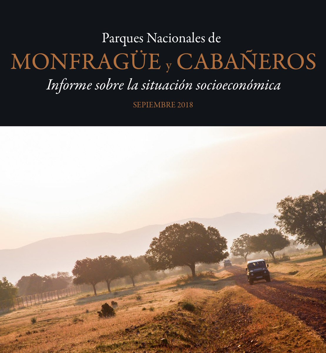 Desde que Monfragüe y Cabañeros son parques nacionales... 

📊 Menos población
📊 Más paro
📊 Menos riqueza

Y ahora, además, les han quitado la caza. 

Consulta el informe de <a href="/f_artemisan/">Fundación Artemisan</a> y @fedexcaza_web 👉 bit.ly/infparquesnaci… 
#sosparquesnacionales