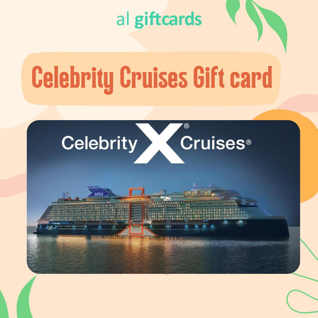 al_giftcards's tweet photo. Upscale your cruise vacations with these gift cards🚢 🚤
Redeem them prior to a trip or on board for food, drinks and fun!🎉

Get your gift cards from @al_giftcards now😍🔥

#giftcards #egiftcards #celebritycruises #royalcaribbean #carnivalcruise #digitalgifts #algiftcards https://t.co/AwMu4HbbKU