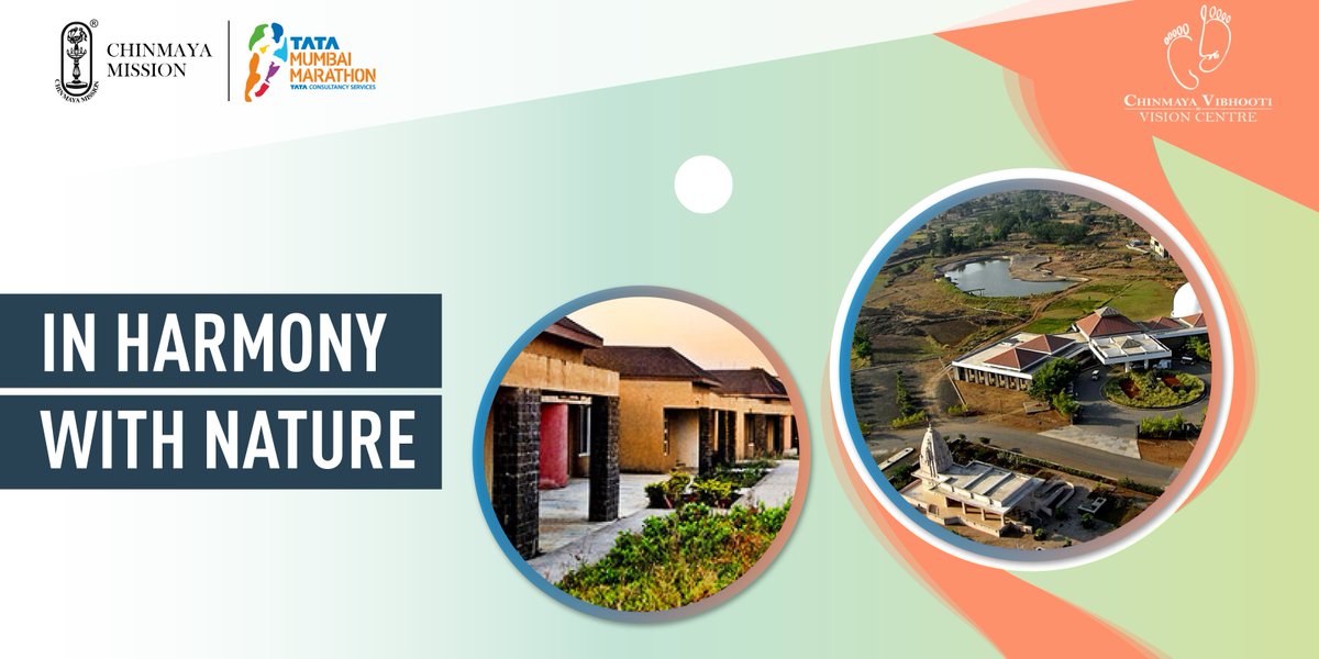 #ChinmayaVibhooti models ideal systems for a #zerocarbonfuture.

As the Chinmaya Mission’s largest centre, the Ashram honours ancient #sustainability practices and utilises the latest in renewable energy for green living.

#GreenInitiatives #GreenFootprint #TMM2023