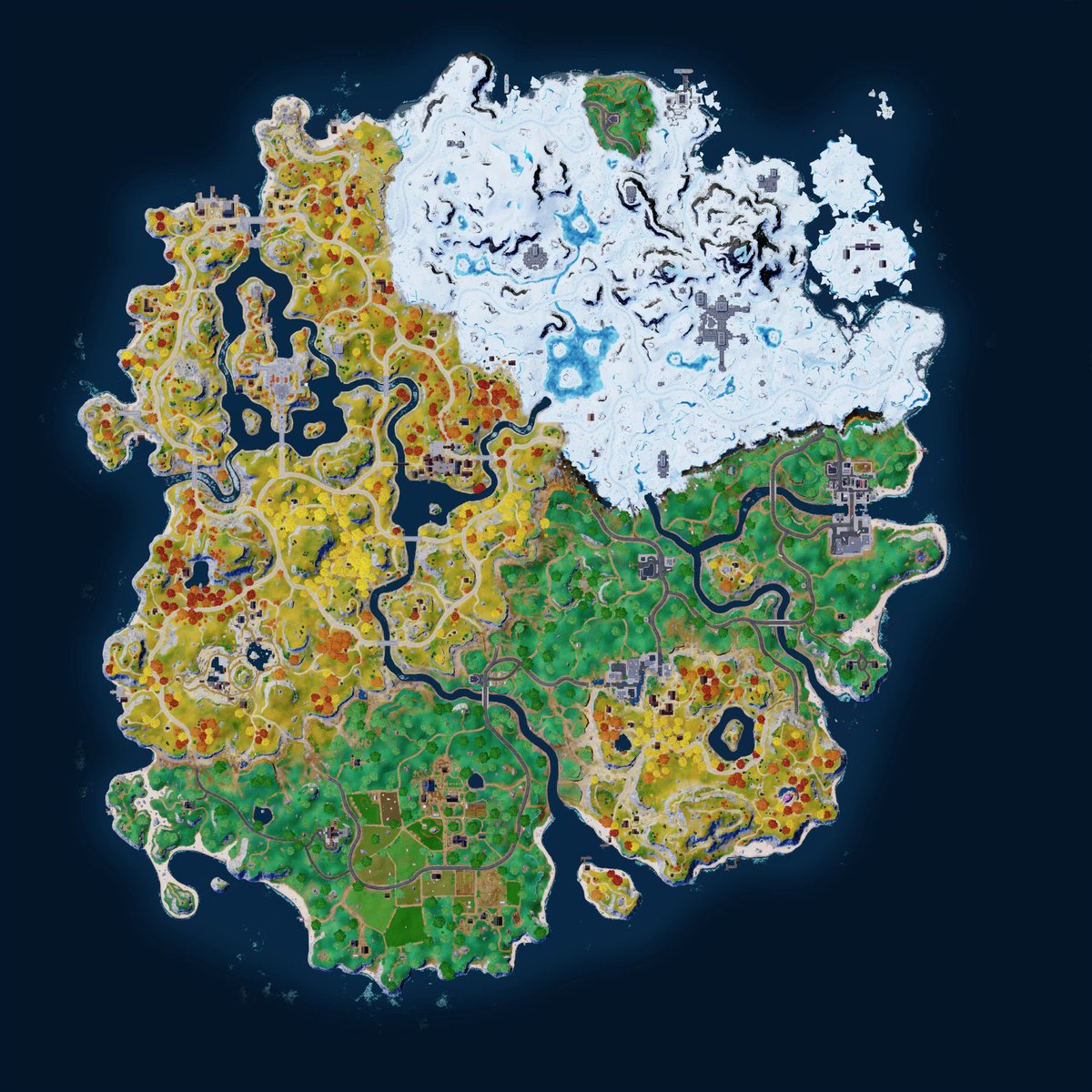 FortniteFNLK's tweet photo. FORTNITE NEW MAP! https://t.co/dbWLGw4tcp