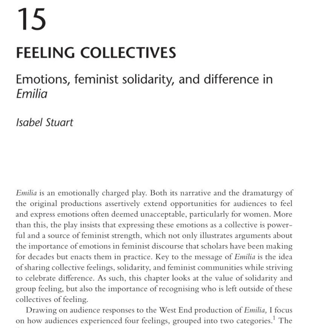 izzy_stuart's tweet photo. Delighted that 'Notelets of Filth: An Emilia Companion Reader' is out in the world! My chapter explores emotions, feminist solidarity and difference: https://t.co/3PG7EI4acf https://t.co/8q5XeD70cp