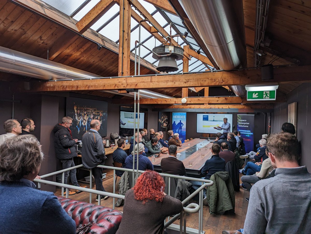 Brilliant #delltechheroes event today in NL with the right combination of #azurestackhci, #poweredge and #bbq! Big thank you to <a href="/copaconederland/">Copaco Nederland</a> and all our partners! #iwork4dell <a href="/PawelOnSocial/">Pawel Pabich</a> <a href="/wbruninx/">William Bruninx</a> <a href="/AlexFl4/">Alex Flor</a>