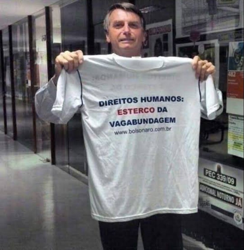 Os #Patriotarios odiavam os direitos humanos e agora estão gravando vídeo dizendo... Kd os direitos humanos. Pimenta no * dos outros é refresco...