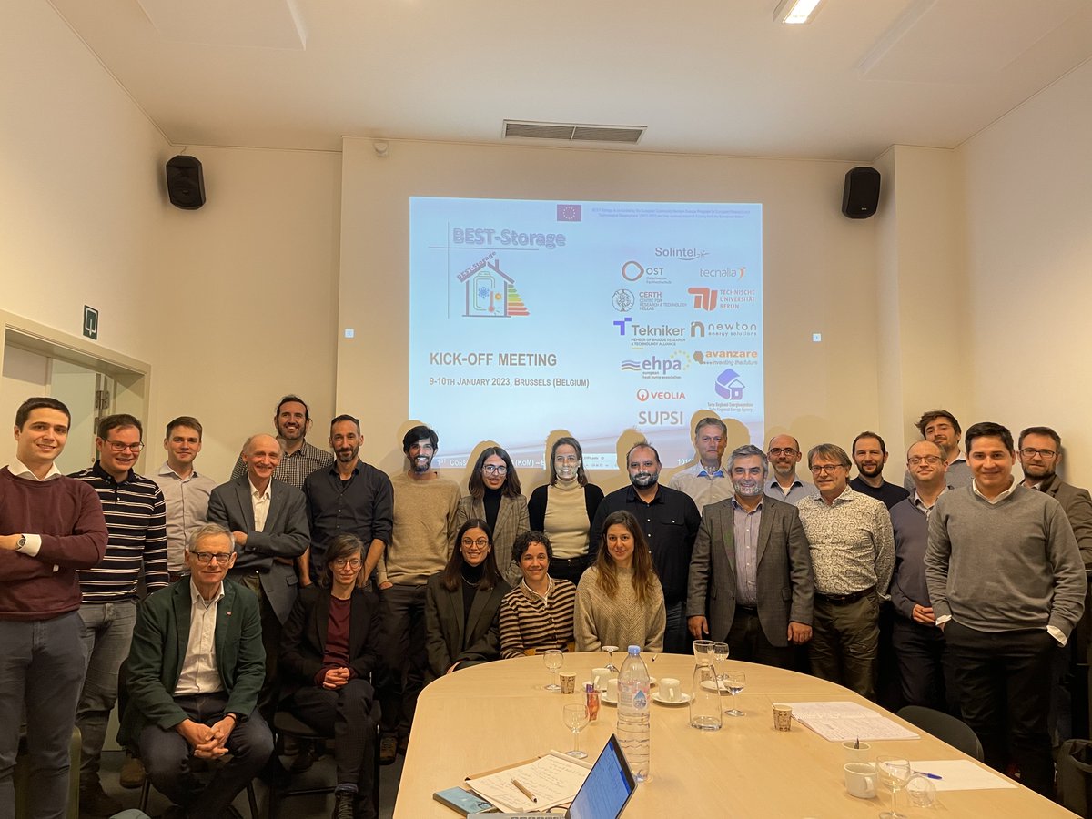 EUBestStorage's tweet photo. The kick-off meeting of #BESTStorage came to an end. 
BEST-Storage wants to be an important step to achieve the goal of #peakload reduction and shifting, #energysaving and energy cost #minimization.

We are looking forward to start working on it! https://t.co/cGkwFvNQp9