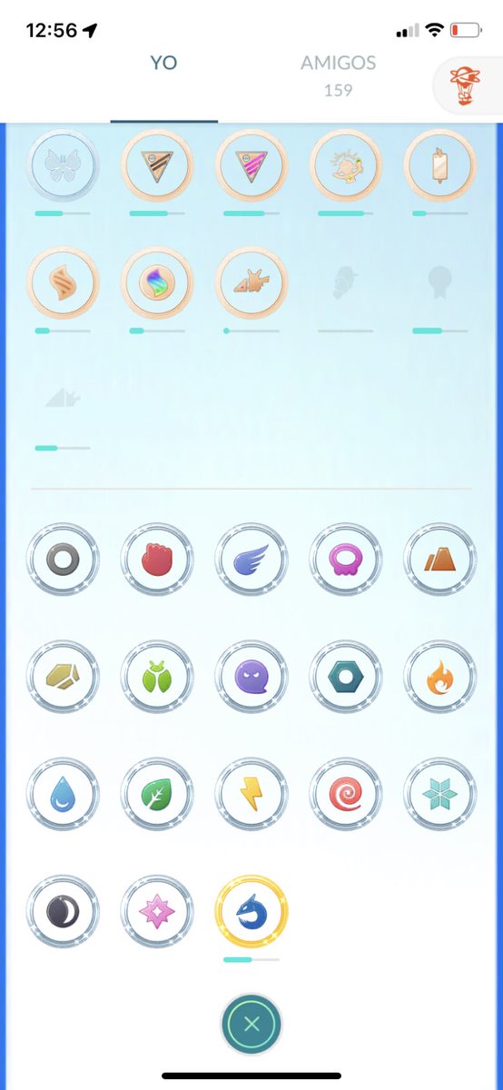 EsPokemonGo's tweet image. Después de mi parón de jugar Liantic me da otra oportunidad para completar la medalla. Gracias @NianticHelp .