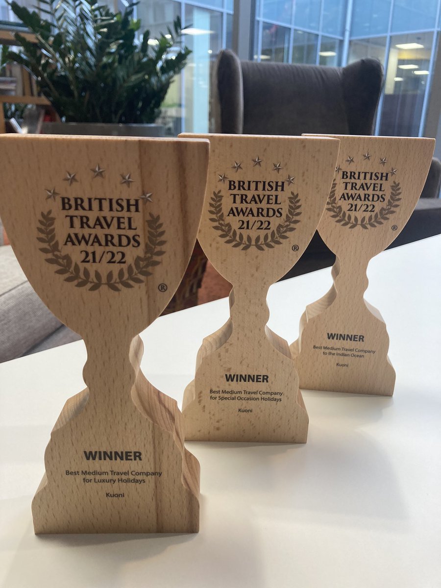 rachel o'reilly (@rorpr) on Twitter photo Lovely new set of travel awards on display @KuoniTravelUK towers today #awards #kuoni Lovely new set of travel awards on display @KuoniTravelUK towers today #awards #kuoni
