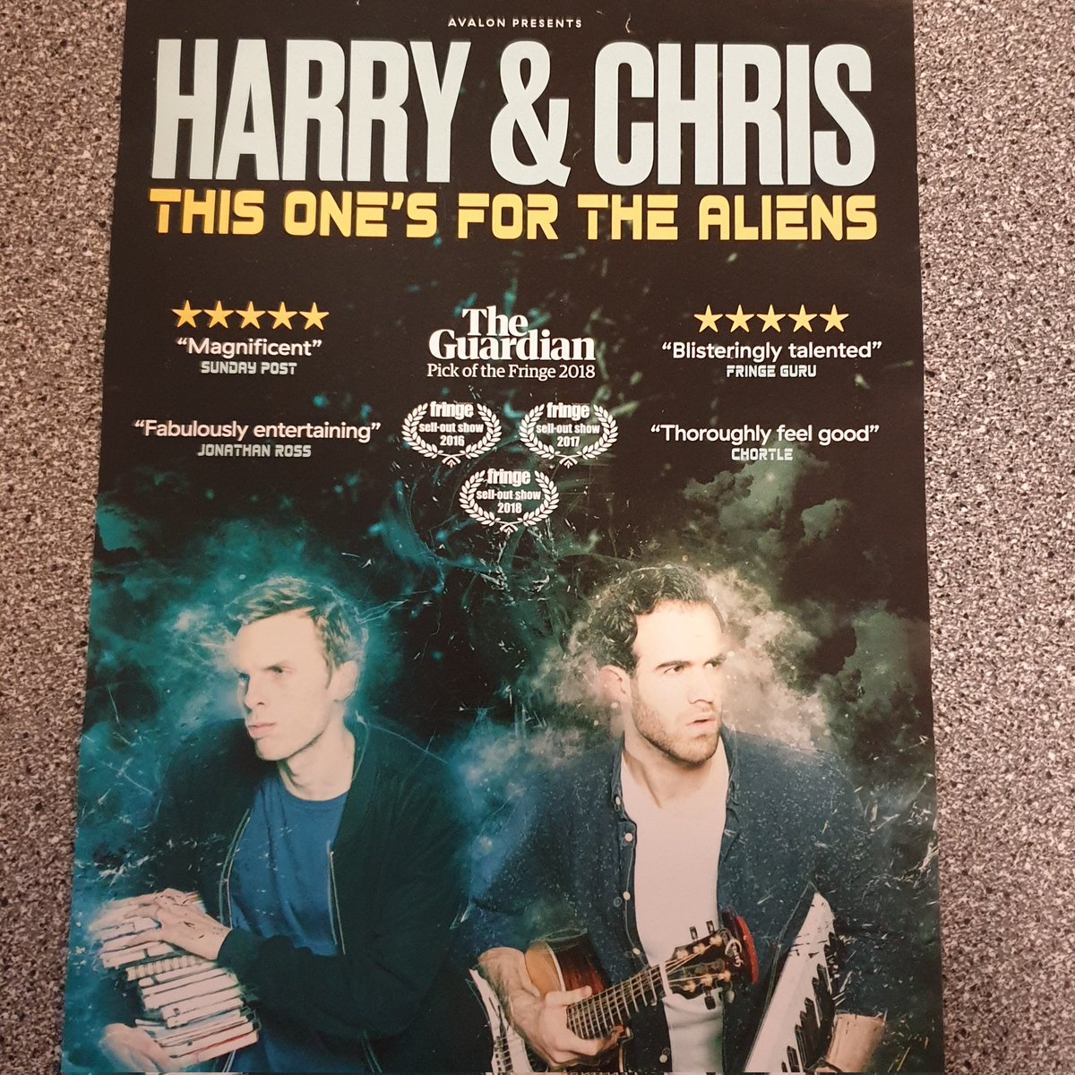 Doctor_Morrow's tweet photo. Catching my bus into work and discovered a really old flyer at Swansea Park &amp; Ride for @harryandchris from 2019 when they played at my old venue @LincArtsCentre in @painesplough #RoundaboutPP for PopPut Fest- must be a sign https://t.co/GpWB9UPCkc