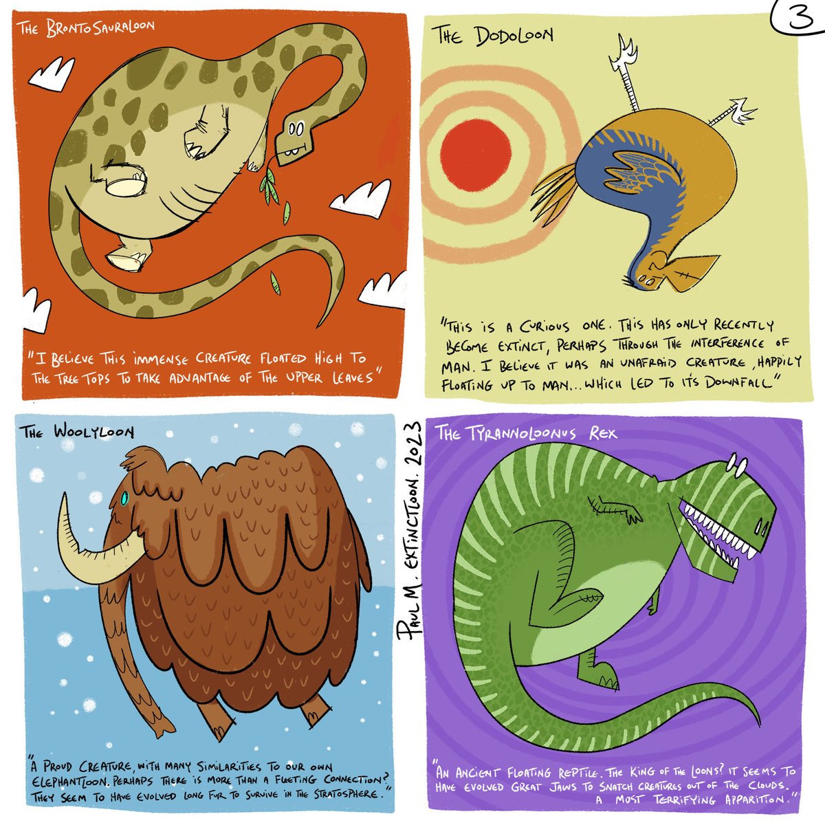 PaulMurphyBooks's tweet photo. Today for #ExtinctloonDay we look at a momentous book in the 'Loon' world and how it came to be. From the mind of Charles Darwin and his historic voyage to the Galapaloon islands. #animaloon_collective @Animaloonies #Darwin https://t.co/xxu9aP24yY