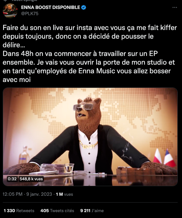 Florian135_'s tweet photo. [THREAD] COMBIEN INVESTIR SUR PLK ? 💰📈

@PLK75 lance un EP collaboratif où les fans peuvent acheter un "poste" (DA, RP,..)

Il y a 10 "Boss" aux enchères pour toucher chacun 0,5% des revenus du projet

On nous a demandé la valeur estimée du "Boss", on va essayer d'y répondre ! https://t.co/oGJLJumAQe