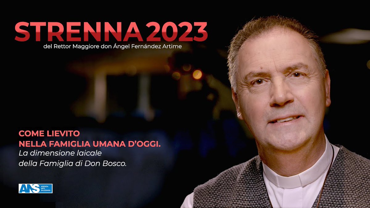 infoANS_EN's tweet photo. A playlist with subtitled versions of the #RectorMajor's #Strenna for this new year is available on #ANSChannel: "AS THE YEAST IN TODAY'S HUMAN FAMILY. The Lay Dimension in the Family of Don Bosco."
https://t.co/zwjq4rIAYH https://t.co/QA7phCQVI2