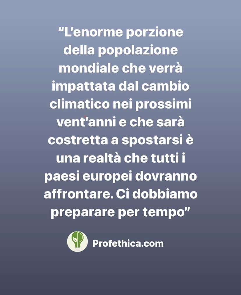 profethica's tweet photo. In Irlanda il Ministro Roderic O’Gorman ha sottolineato l’urgenza di inserire la categoria “migranti climatici” e inserirla nel sistema di accoglienza anche europeo 

@rodericogorman #climate #ClimateEmergency  #migranti  #Migrationsproblem #crisiclimatica @EUEnvironment #Europa https://t.co/ezpnIghlJ8