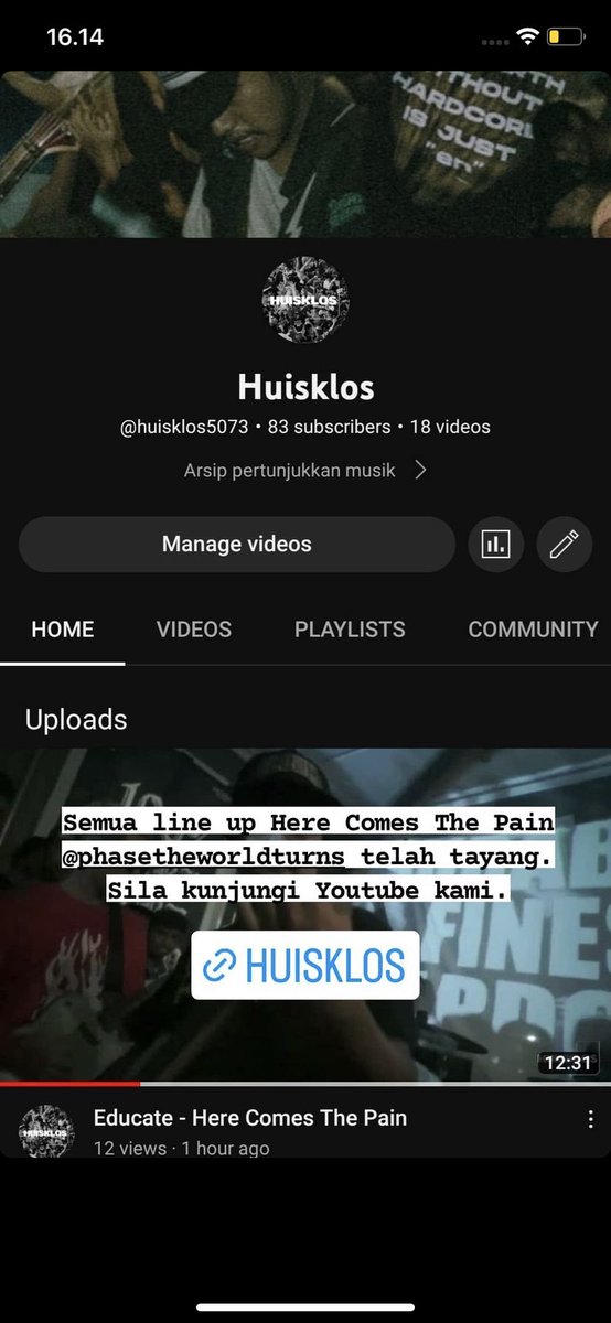 Ada beberapa yang nanya huisklos kenapa upload video ga full, versi fullnya di yutub rek 😭 subskreb en biar bisa beli red v raptor buat record gigs-gigs an