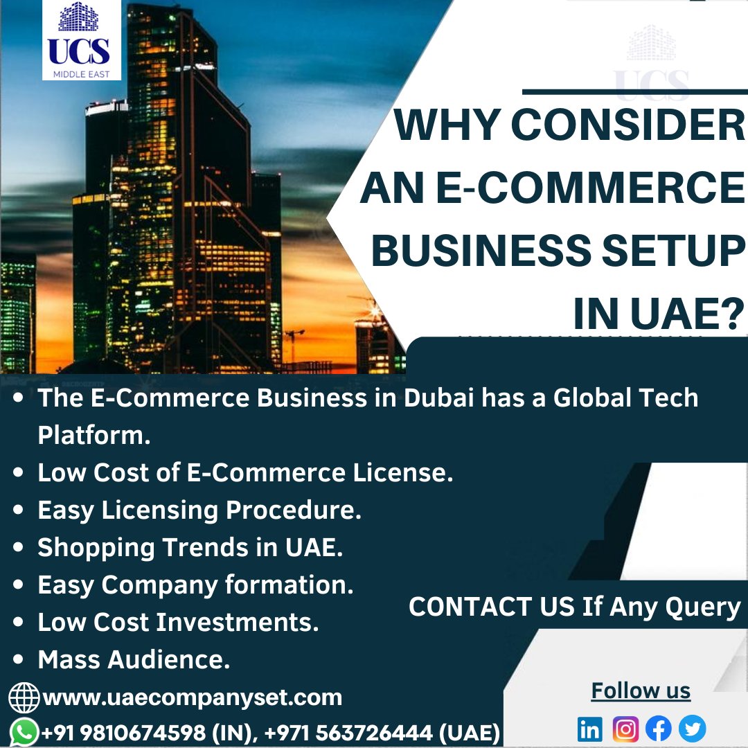 Uae E Commerce License Cost Dubai Business Setup