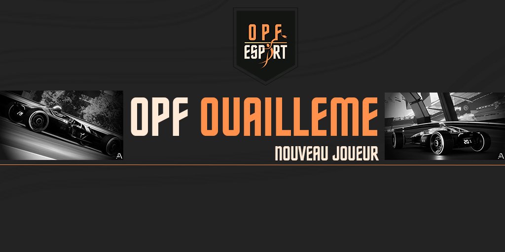 EsportOpf's tweet photo. 2023 commence très fort pour OPF esport ! 
On accueille notre nouveau joueur Trackmania ! 

Bienvenue à toi @ouailleme  !
🎉🎉👏👏🎉🎉 https://t.co/KhHdDRp23M