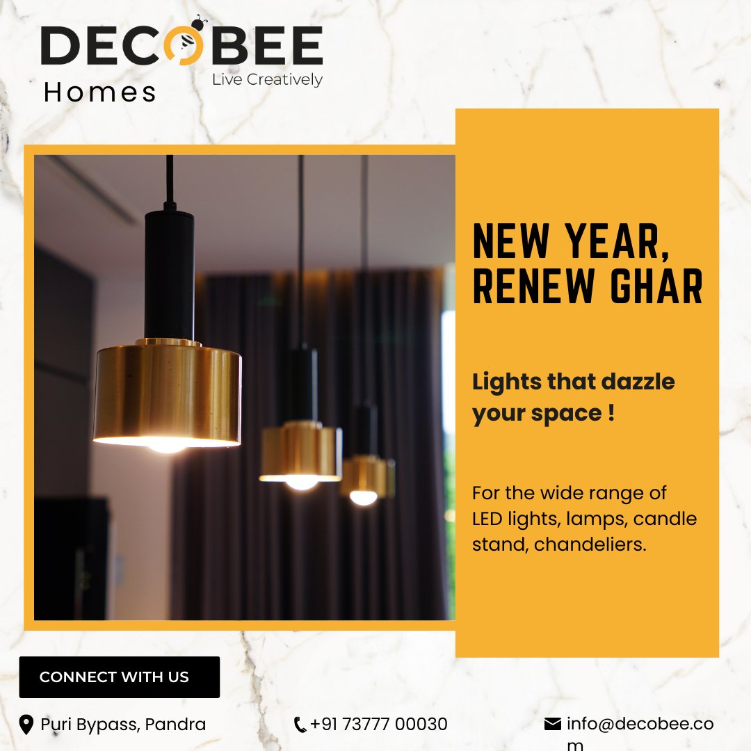 DecobeeIndia's tweet photo. Add a Lil’ Spark to your space this new year with DecoBee Homes’ Lights, Chandeliers.
#Decobee #DecobeeIndia #Prelaunch #invitation #homedecor #interiordesign #home #interior #decor #design #homedesign #decoration #furniture #architecture #interiors #homedecoration #interiordecor https://t.co/cOivvigFzm
