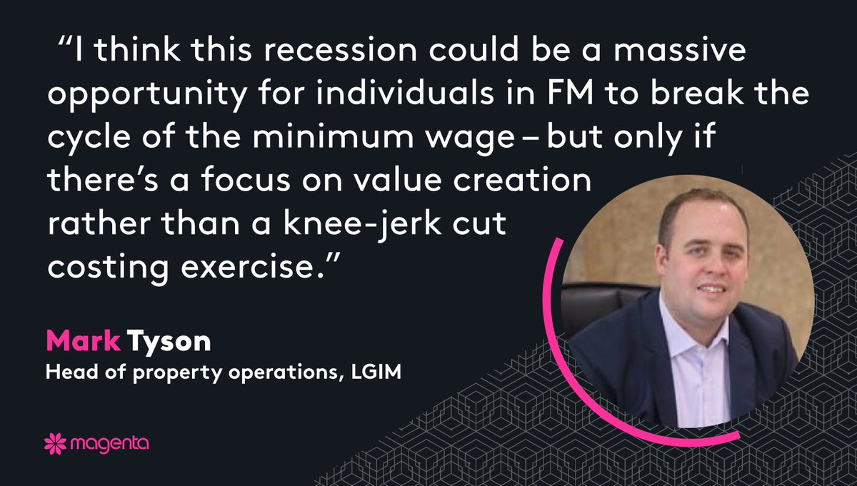 Magenta Associates (@magentacomms) on Twitter photo In our new series on building resilience in the #builtenvironment, we have interviewed #FM, #property and #business leaders to find out how the sector was impacted by the recession in 2008, and what might happen this time around.
First up is <a href="/MarkTyson28/">Mark Tyson</a> magentaassociates.co/building-resil… In our new series on building resilience in the #builtenvironment, we have interviewed #FM, #property and #business leaders to find out how the sector was impacted by the recession in 2008, and what might happen this time around.
First up is <a href="/MarkTyson28/">Mark Tyson</a> magentaassociates.co/building-resil…