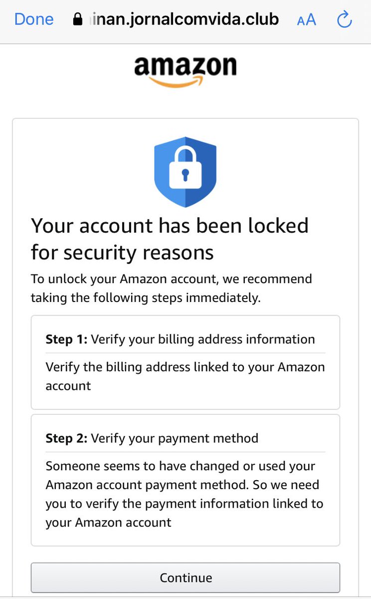 BushidoToken's tweet photo. Amazon UK #Phishing emails 🔎

Embedded URL:
linkedin[.]com/slink?code=

Redirector:
pembawakarung[.]sinterklass[.]site

Landing Page:
hanyapermainan[.]jornalcomvida[.]club

Collects:
Account Creds
Card &amp; Account Number
Home Address
Mother’s Maiden Name
Driver’s License Number https://t.co/67BgirHPkO